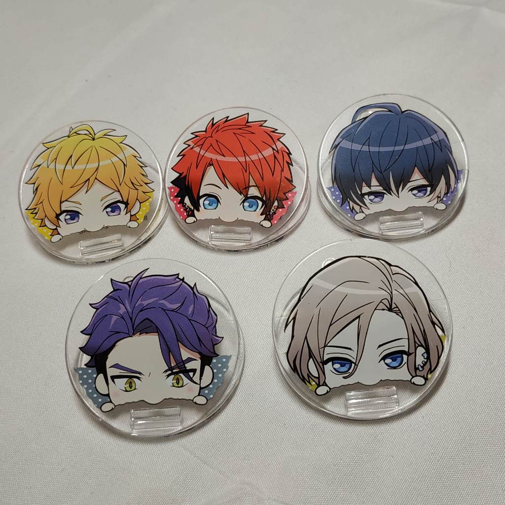 A3! 滿開劇場 春組 夏組 秋組 扭蛋 碓冰真澄 皇天馬 攝津萬里 兵頭十座 七尾太一 吃東西夾子【H2407072】