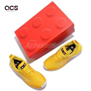 Adidas慢跑鞋 LEGO Sport Pro 童鞋 中童 黃 樂高 LEGO