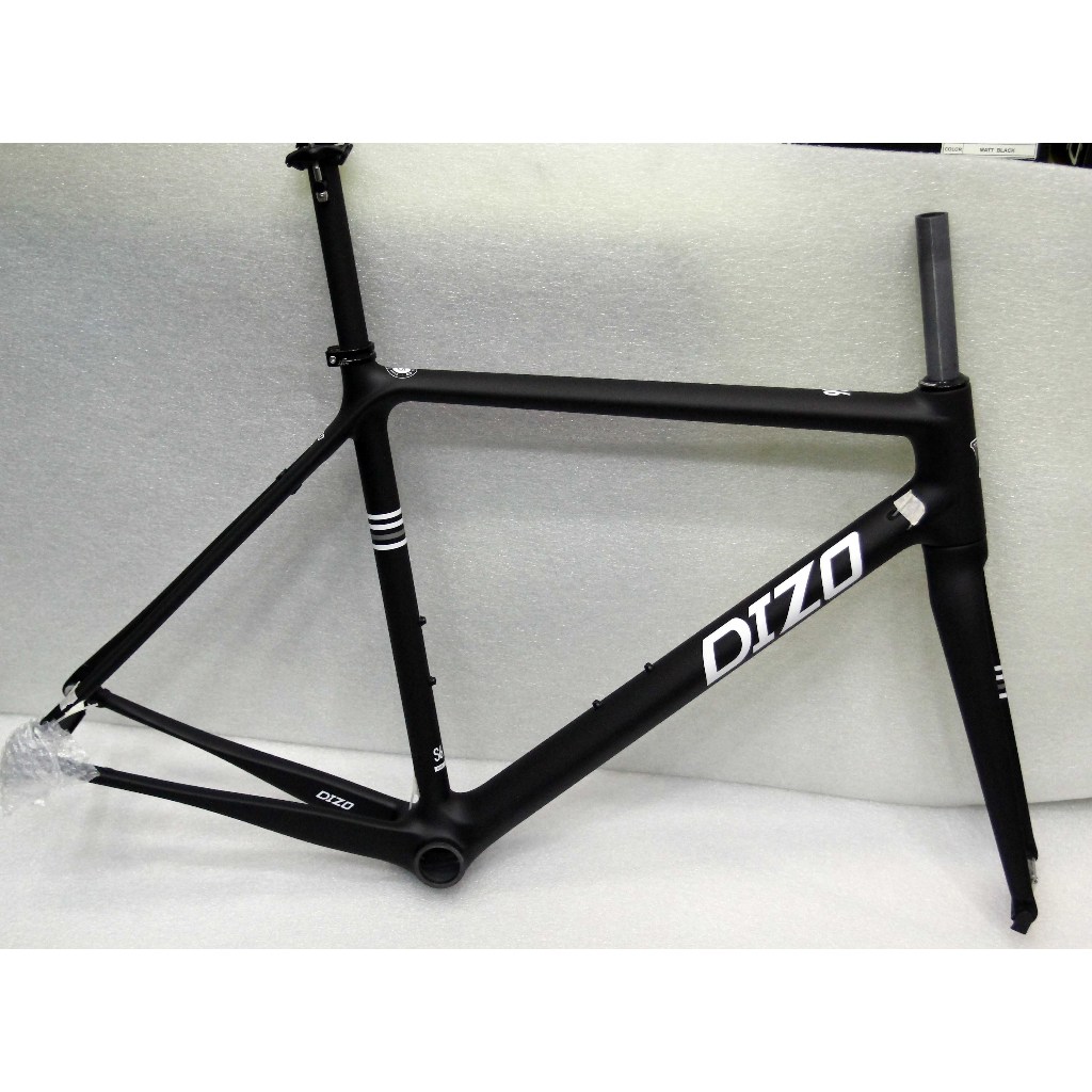 BIKE3006-全新DIZO S6黑爵士碳纖維車架組(出清)