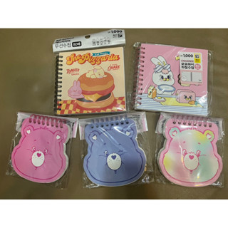 韓國帶回✨ 🇰🇷韓國Daiso大創筆記本 彩虹熊 Care Bears 線圈筆記 韓國大創 兔兔筆記本 廚師狗狗筆記本