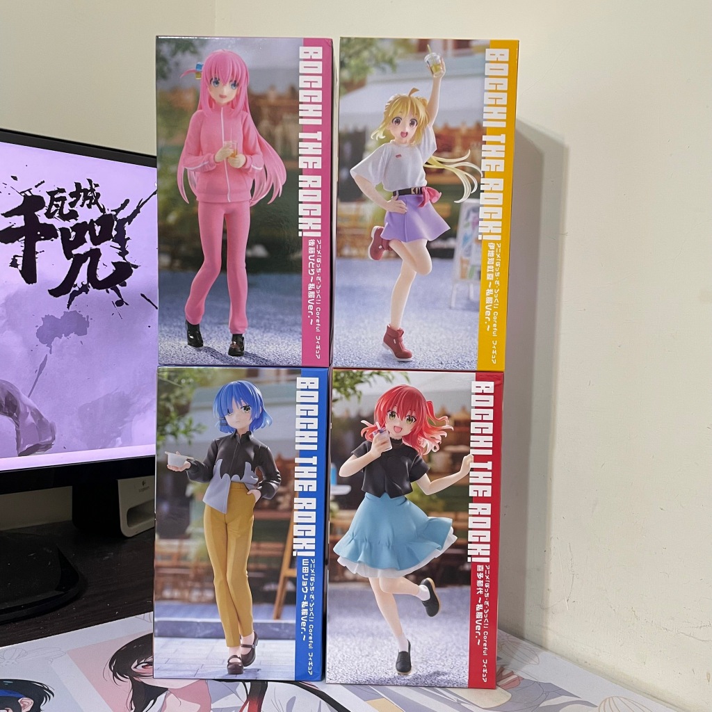 【班尼小棧】日版現貨 孤獨搖滾 Taito 景品 Coreful 小孤獨 後藤一里 喜多郁代 山田涼 伊地知虹夏 公仔