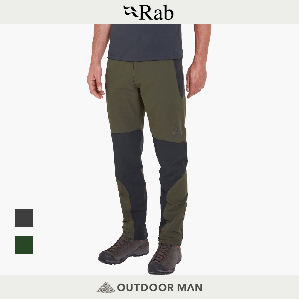 [Rab] 男款 Torque Pants 彈性耐用軟殼長褲 (QFU-69)
