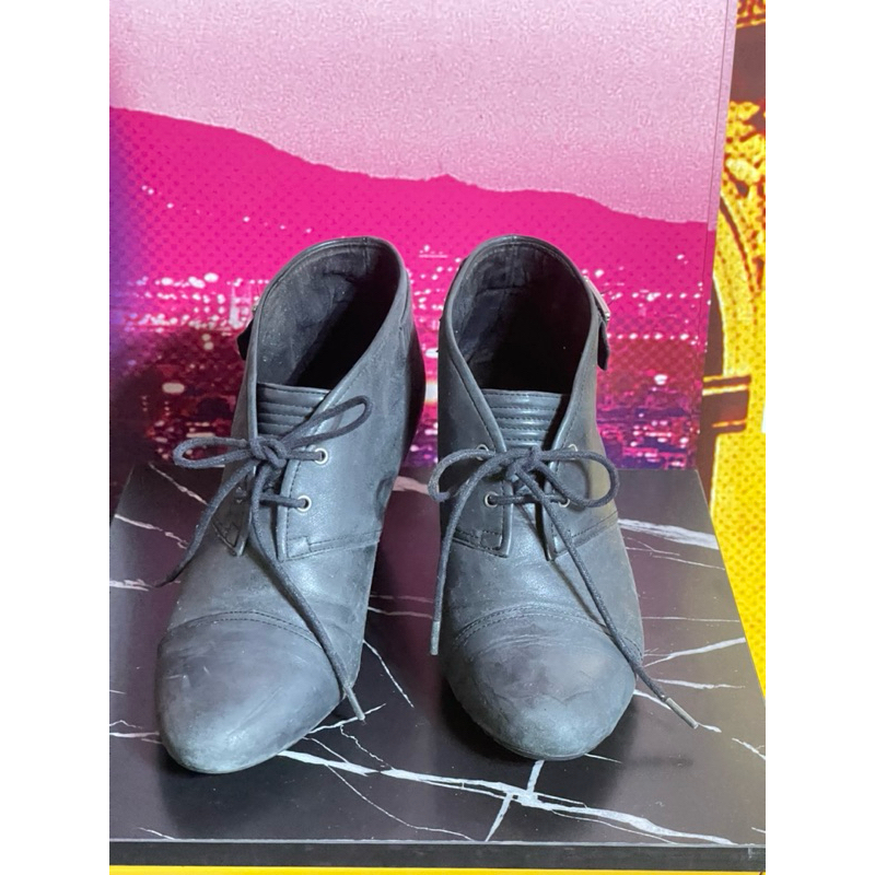 二手良品-ROCKPORT  adiRENE by adidas 短靴型船型跟鞋