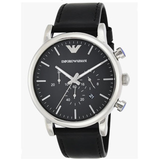 EMPORIO ARMANI 亞曼尼 復古時尚經典計時手錶 AR1828