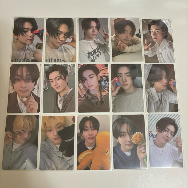 Enhypen 專輯小卡 專卡 梁禎元 李羲承 朴綜星 Jay 沈載倫 Jake 朴成訓 金善禹 西村力 Niki