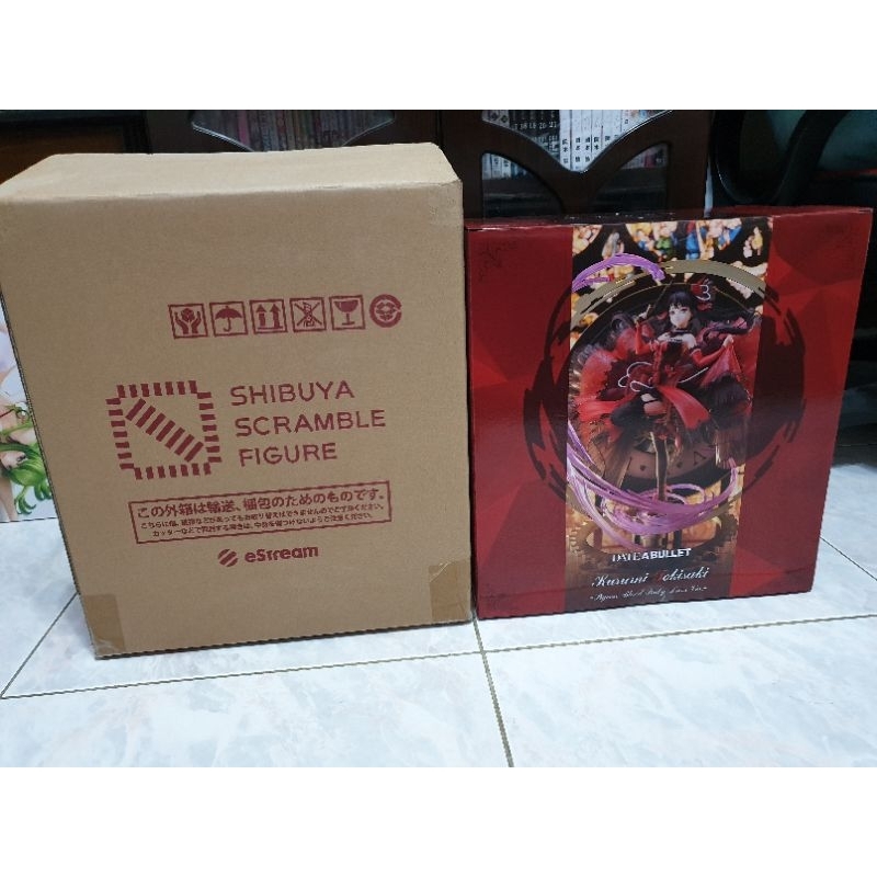 現貨 全新未拆  不挑盒況 eStream 約會大作戰 時崎狂三 鴿血紅寶石禮服 1/7