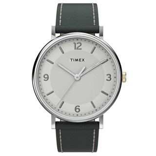 【TIMEX】天美時 風格系列 41毫米極簡手錶 ( 白x深灰 TXTW2U67500-1)