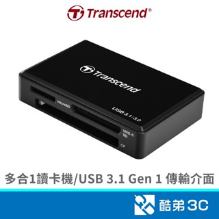 Transcend 創見 RDF8 高速USB 3.1 多合1讀卡機 黑/白 TS-RDF8K2