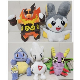 現貨 寶可夢Pokemon 炎武王 電飛鼠 波克基古 卡咪龜 毒粉蛾 皮卡丘 娃娃布偶♡超人氣的卡通♡