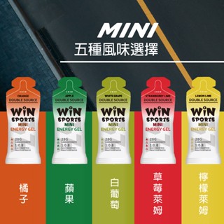 威特 WiNSPORTS MINI 雙效能量膠 咖啡因 電解質 果膠 能量補給 專為跑步運動設計 40ml