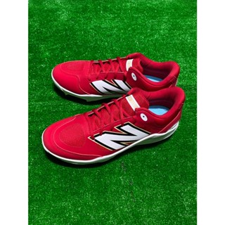 全新NEW BALANCEL NB最新款壘球膠釘鞋 2E PL3000R7特價紅白配色