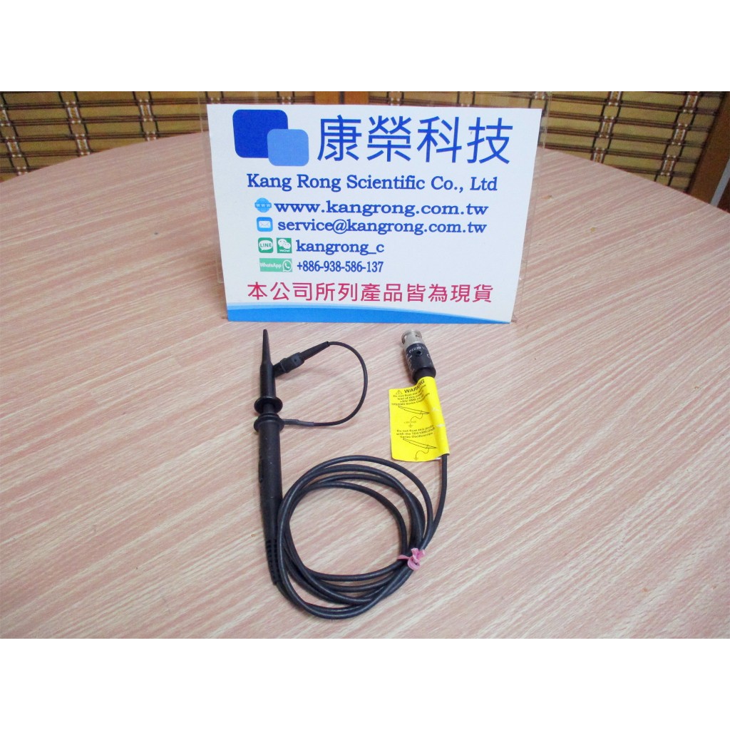 康榮科技二手儀器領導廠商Tektronix P2220 200MHz x1/x10 passive probe被動式探棒