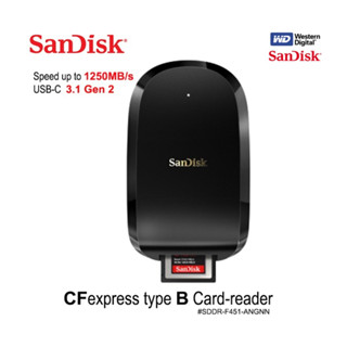 【SanDisk 晟碟】[全新版] ExtremePRO CFexpress Type B USB-C 讀卡機