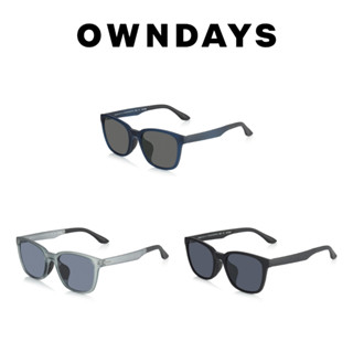 OWNDAYS 個性經典方框款墨鏡 SUN2101T-2S
