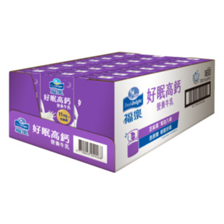 福樂 好眠高鈣營養牛乳(箱購) 200mlx24 【家樂福】