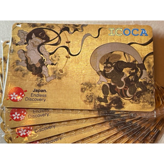 全新臺灣現貨實體卡 特色卡號 原子小金剛卡 風神雷神卡 ICOCA SUICA 西瓜卡 日本交通悠遊卡 送地鐵線上交通圖