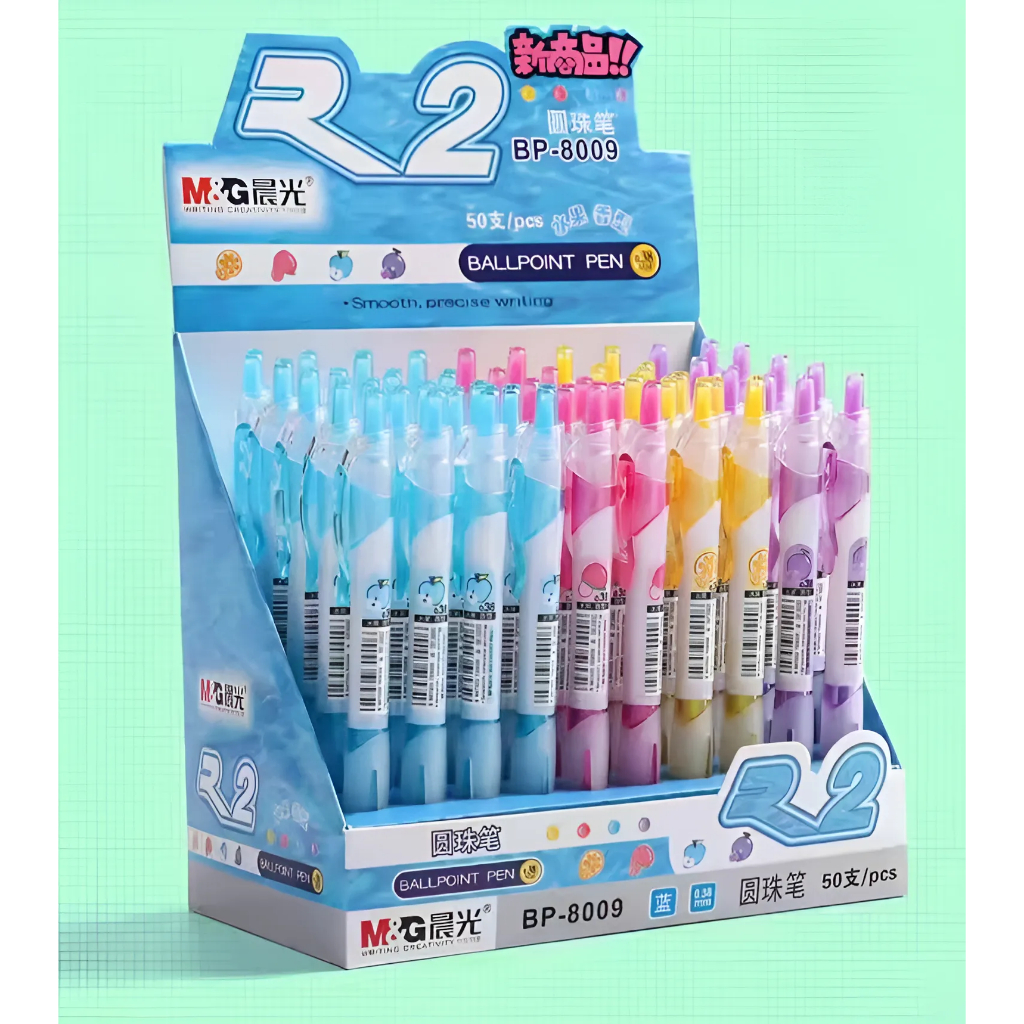 台灣現貨 晨光 香水原子筆 0.38 按壓原子筆 原子筆 細字 文具用品 學生用品