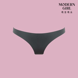 【瑪登瑪朵】QQ雲 低腰無痕丁字褲 M-XL(鐵石灰)
