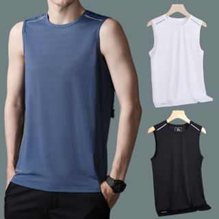臺灣現貨『衣貳山』男夏季涼感背心 透氣 背心男生 男背心 男內衣 吊嘎 男生背心 內搭背心 運動背心 男性內衣 排汗背心