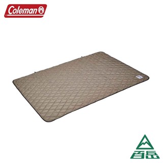 [Coleman]露營毯 灰咖啡 CM-06778【士林百嶽】實體店面有保障