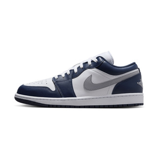 NIKE AIR JORDAN 1 LOW 男 休閒鞋 AJ1 運動鞋 復古鞋 喬丹 海軍藍-553558141