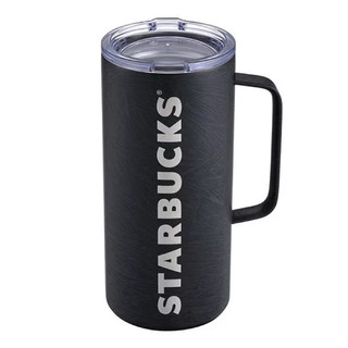星巴克 炭黑品牌不鏽鋼把手杯 MUG 17SS CHARCOAL TANK Starbucks 2024/08上市