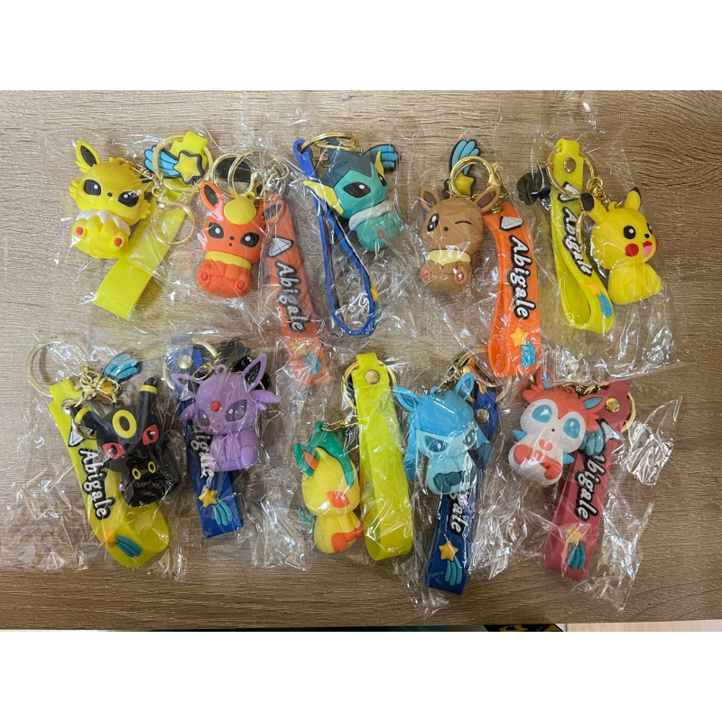 寶可夢伊布系列吊飾鑰匙圈 背包吊飾 仙子伊布 冰伊布 月亮伊布 葉伊布 雷伊布 火伊布 太陽伊布 水伊布 伊布 皮卡丘
