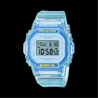 CASIO 卡西歐 BABY-G 輕巧纖薄 繽紛夏季 清透亮眼 - 水漾藍 (BGD-565SJ-2)[秀時堂]