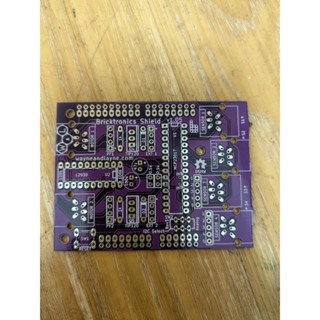 Make: 樂高機器人與Arduino專題製作 原廠 自設計 bricktronics shield v1.05 電路板