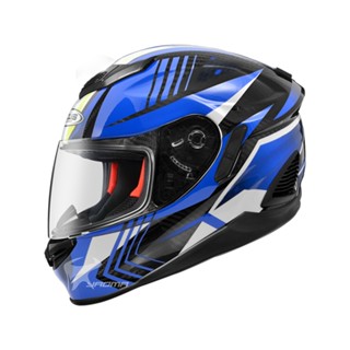 【ZEUS】加贈好禮 安全帽 ZS-1600 AK6 透明碳纖藍 碳纖維 彩繪 卡夢 全罩帽｜耀瑪騎士