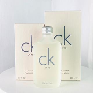 附發票 Calvin Klein cK one 中性淡香水 20ML 100ml 200ML 另有 TESTER