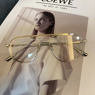 平光眼鏡 時尚雙梁眼鏡 金屬雙梁眼鏡架 男女同款 潮流時尚濾藍光眼睛 素顏眼鏡 雙梁平光鏡