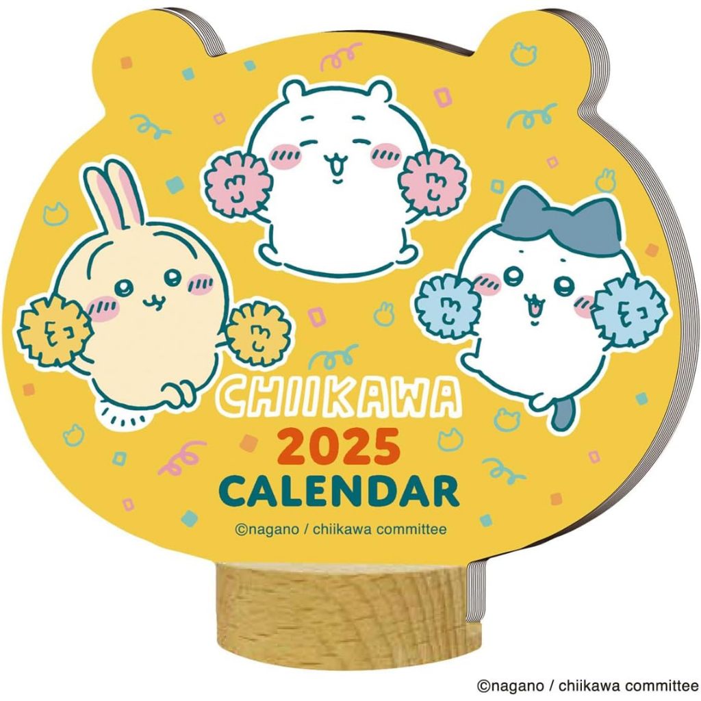 【代購】ちいかわ 吉伊卡哇 Chiikawa -  2025年 日本官方周邊 桌上型桌曆