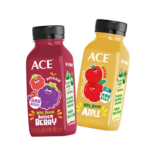 ACE 鮮榨果汁(蘋果汁/蘋果波森莓汁)250ml/瓶【佳兒園婦幼館】