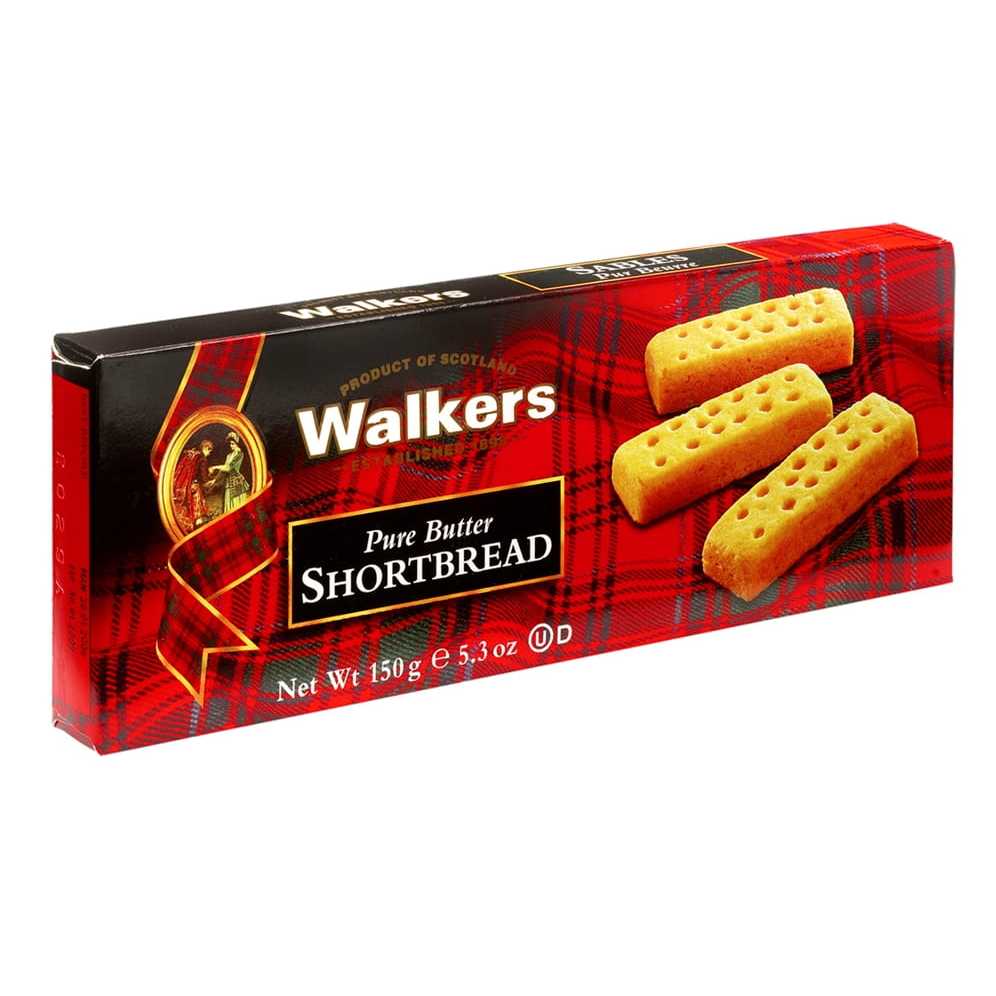 Walkers 蘇格蘭皇家餅乾 蘇格蘭皇家奶油餅乾150G 英國皇家百年餅乾