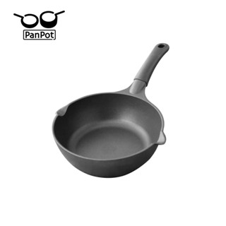 【日本PanPot】 20cm 單柄有嘴炒鍋 ( 無蓋 / 適用電磁爐 )