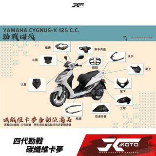 Jc機車精品 四代勁戰 碳纖維卡夢 大盾 小盾 下巴 尾上 尾下 扶手 儀表 內土除 空濾外蓋 四代戰碳纖維 各部位