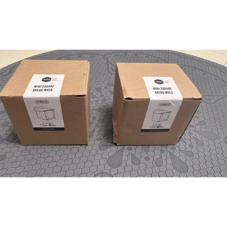 MSART迷你吐司模 黑 有蓋 6x6x6 現貨2入