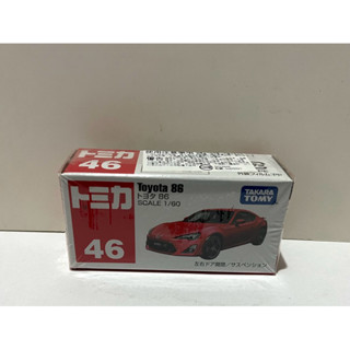 全新未拆 絕版 TOMY TOMICA 46號 TOYOTA 86 豐田 多美 小汽車
