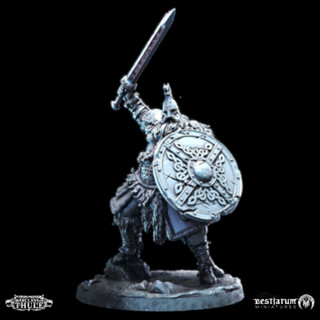 Tazo工坊[代客列印BM] THULEAN WARRIOR POSE3圖林戰士POSE3 3D列印模型WRHF