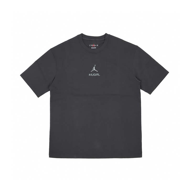 NIKE JORDAN W AJ GIRL 女款 短袖 深灰 HJ3963-060 [國內代購]