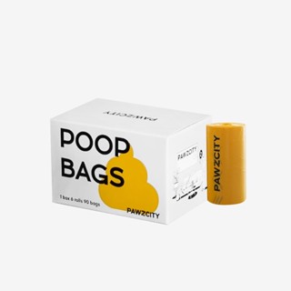【毛大叔】PAWZCITY 可降解拾便袋 6入組 (臺灣24H出貨) 寵物撿便袋 寵物外出垃圾袋 拾便袋 分解 環保