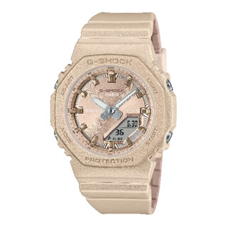 CASIO卡西歐 GMA-P2100ST-9A 珠光霧面雙顯女錶 霧面米白 40.2mm