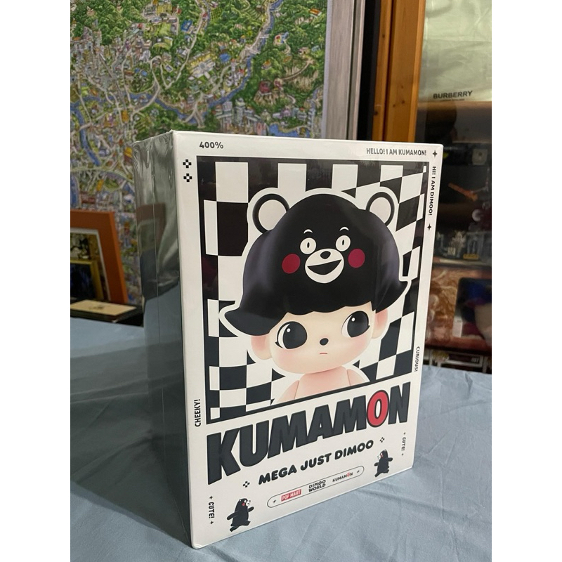 POPMART DIMOO MEGA 400% くまもと 400% MEGA Just Dimoo 400% Kumanon - 熊本熊400% – Art Toy Familia