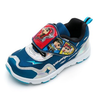 蠟筆小新x超級戰隊 童鞋 電燈運動鞋 POLI 深藍/SWKX47536/K Shoes Plaza