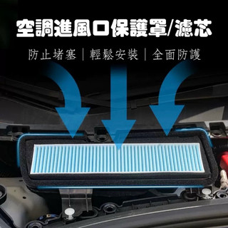 輕鬆DIY🔧🇹🇼現貨 Tesla Model 3 煥新版 24年 濾芯 保護蓋 空氣濾芯 進風口 冷氣濾網 特斯拉