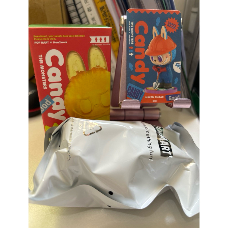 【Labubu】復古甜蜜 系列 : 棉花糖 口香糖 水果夾心糖 三角巧克力 軟糖  POPMART《現貨》-糖片