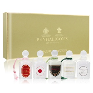 PENHALIGON'S潘海利根女性香水禮盒5入組/ 5mlX5/ 伊莉莎白+女王+黑玫瑰+廣霍之匣+月亮女神/ 平行輸入 eslite誠品