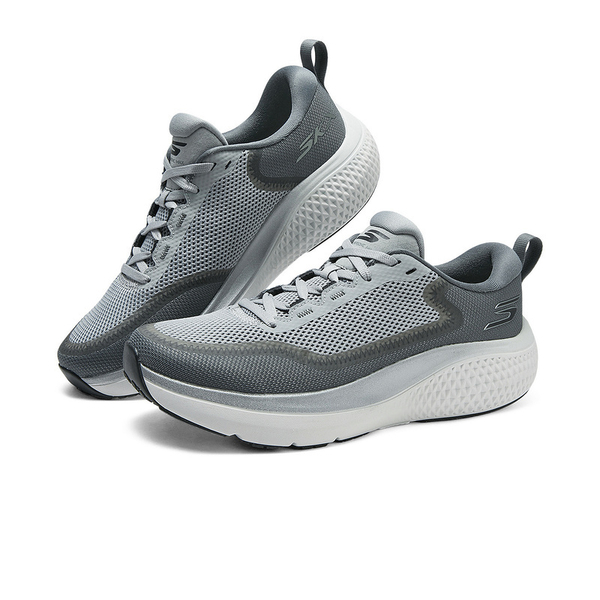 【SKECHERS】GO RUN SUPERSONIC MAX 慢跑系列 灰 男 回彈 慢跑鞋 246086GRY