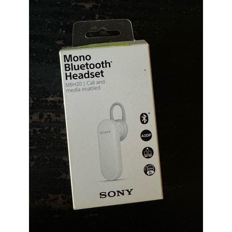 SONY MBH20 單聲道藍牙耳機 已拆封